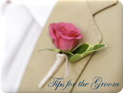 wedding information for the groom, groomsmen, family